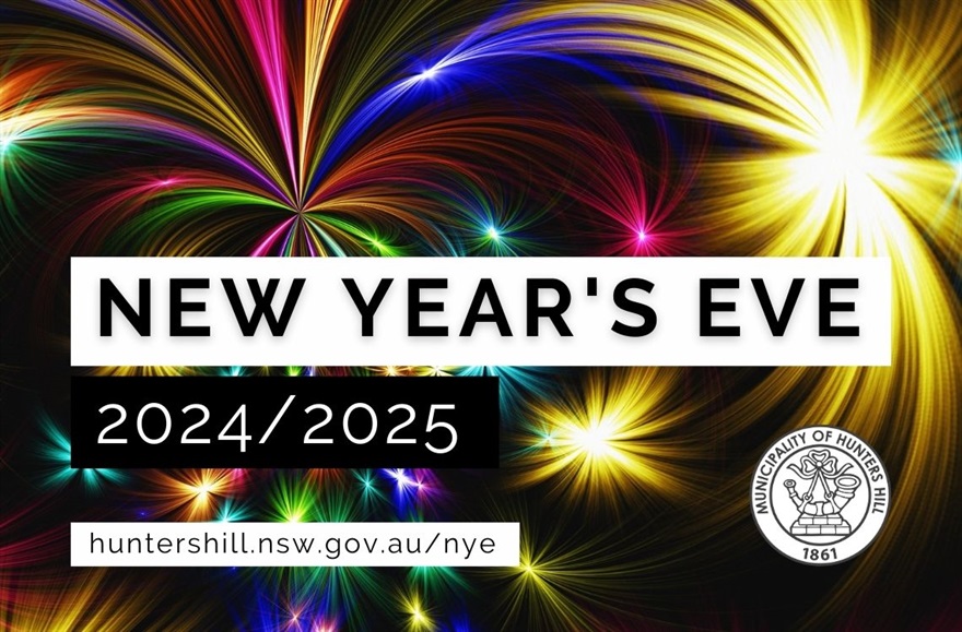 2024/25 New Year's Eve graphic