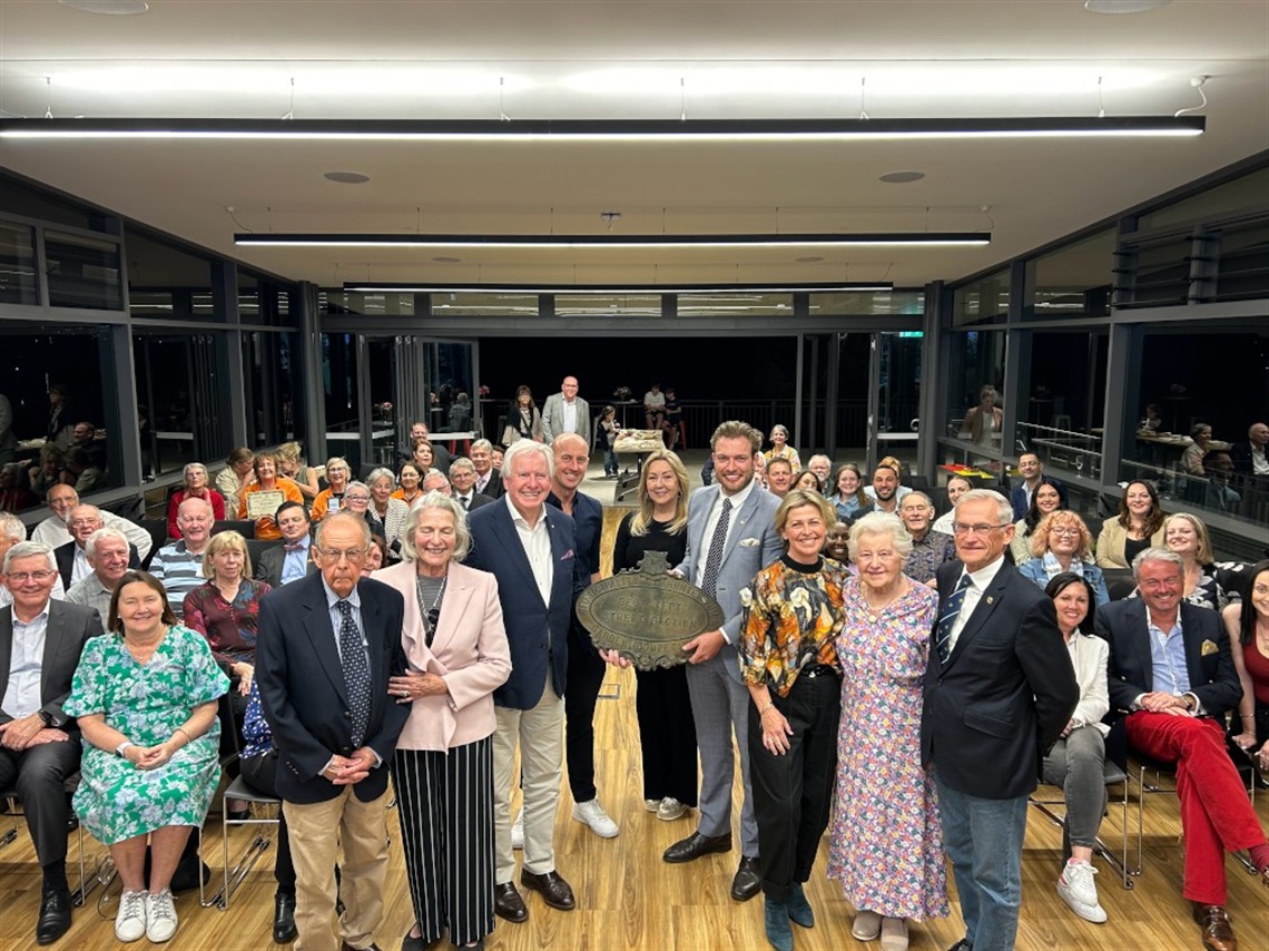 Judges of the Spring Garden Competition pictured at the Awards evening