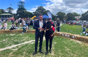 Dog of Show winner at Moocooboola Festival 2024